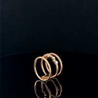 Ringe Moraglione Dame in Gold Diamante 0.73 Ct IA17283 - IA17283